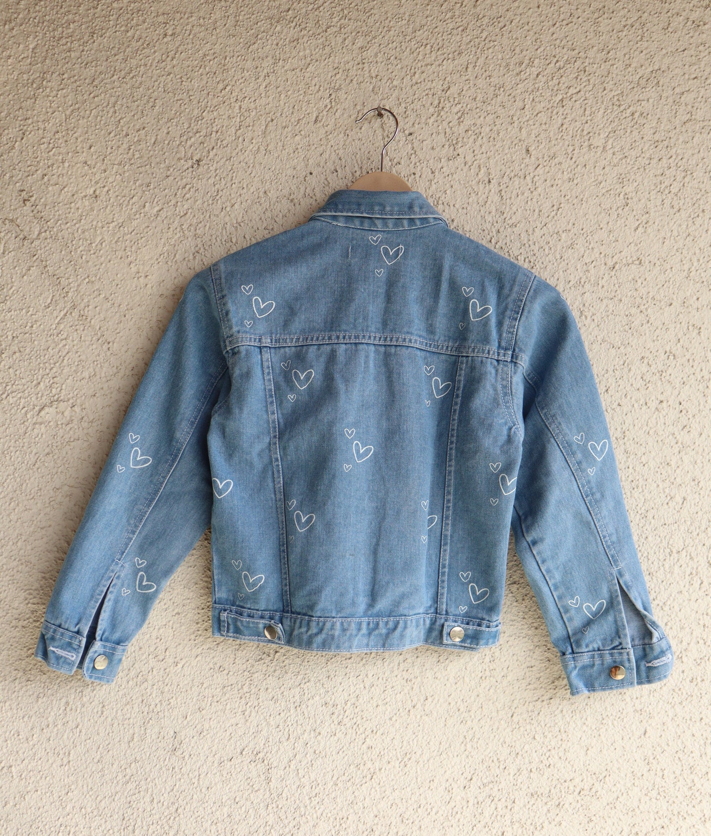 Heartbeat Light Blue Denim Jacket!