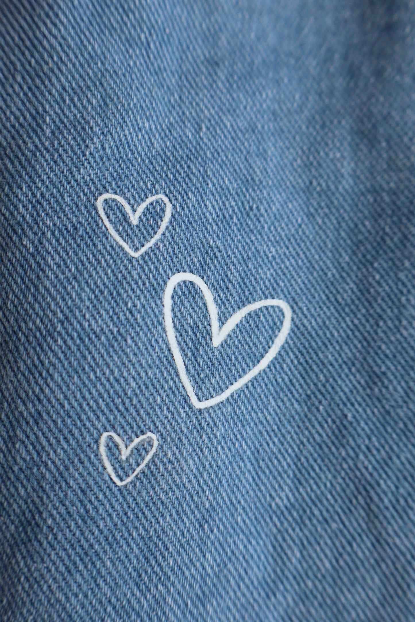 Heartbeat Light Blue Denim Jacket!
