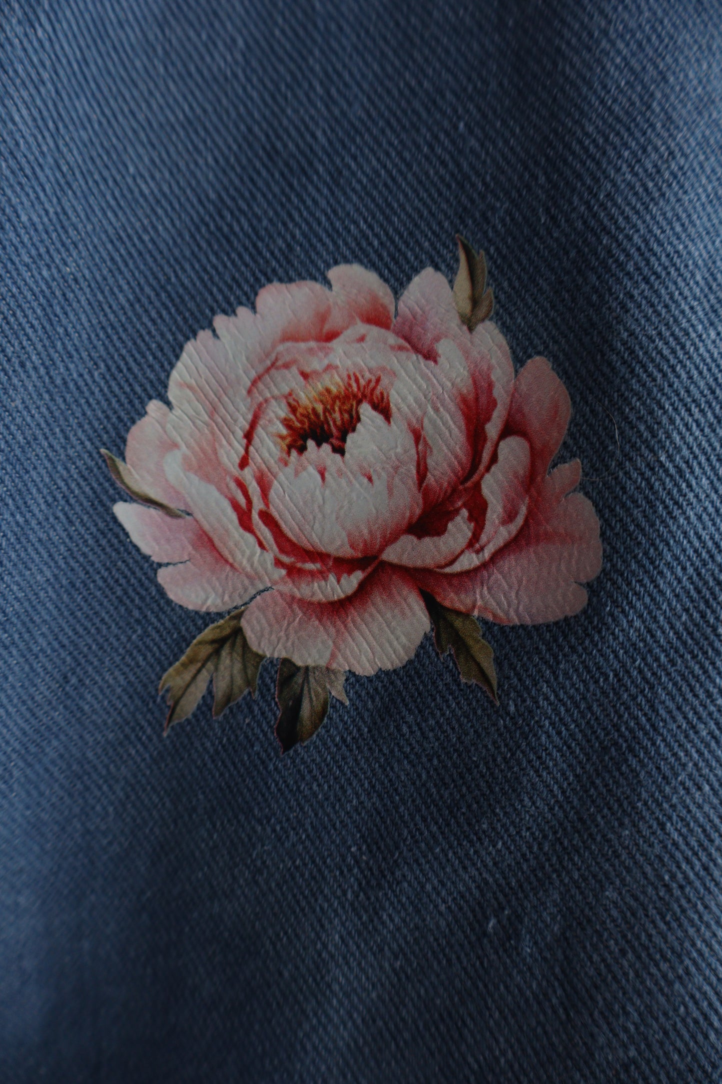 Rose Babe Floral Denim Jacket