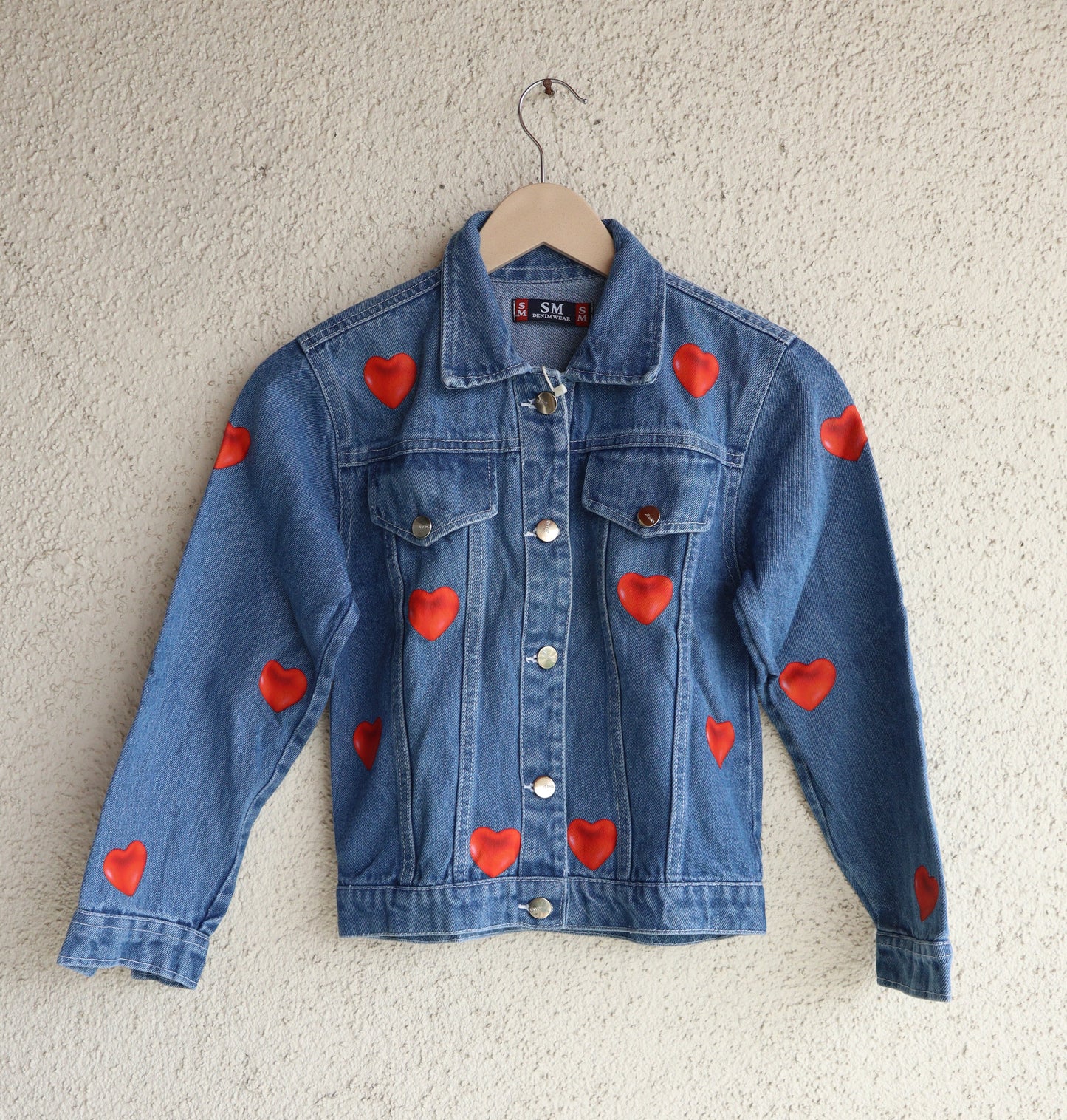 Trendy Heart It Out Denim Jacket
